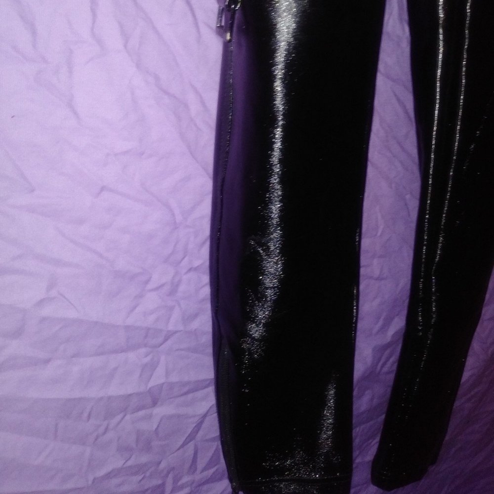 Lip Service Vinyl Jeans - Picture 4 of 4